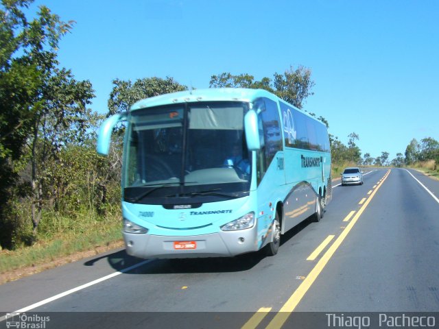 Transnorte - Transporte e Turismo Norte de Minas 74000 na cidade de Bocaiúva, Minas Gerais, Brasil, por Thiago  Pacheco. ID da foto: 2143540.