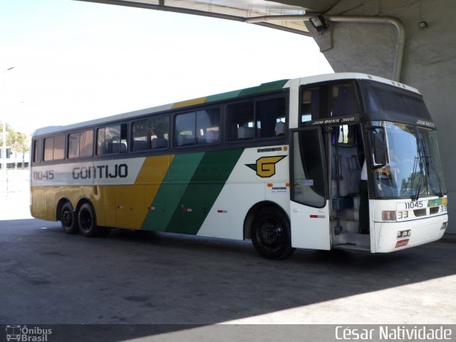 Empresa Gontijo de Transportes 11045 na cidade de Belo Horizonte, Minas Gerais, Brasil, por César Natividade. ID da foto: 2144137.