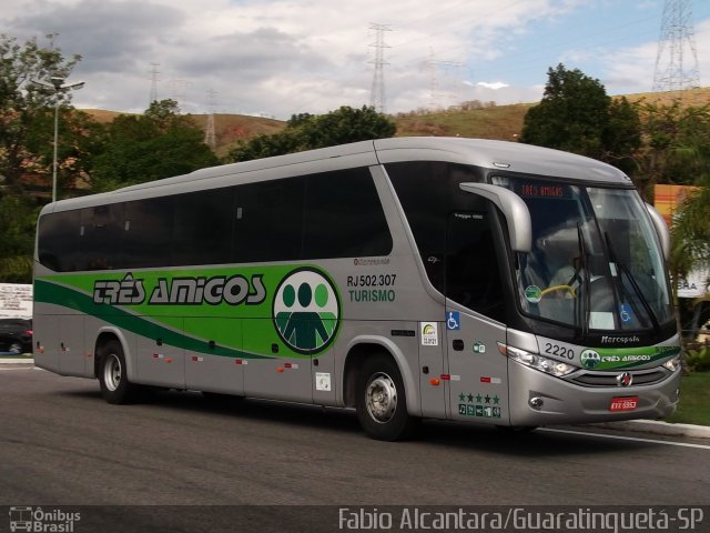 Turismo Três Amigos RJ 502.307 na cidade de Aparecida, São Paulo, Brasil, por Fabio Alcantara. Número da foto: #2144344.