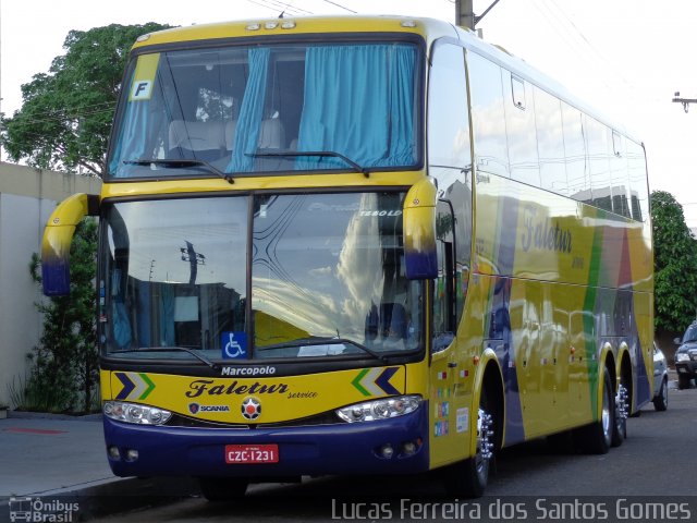 Faleiros Turismo 2500 na cidade de Caldas Novas, Goiás, Brasil, por Lucas Ferreira dos Santos Gomes. ID da foto: 2145470.