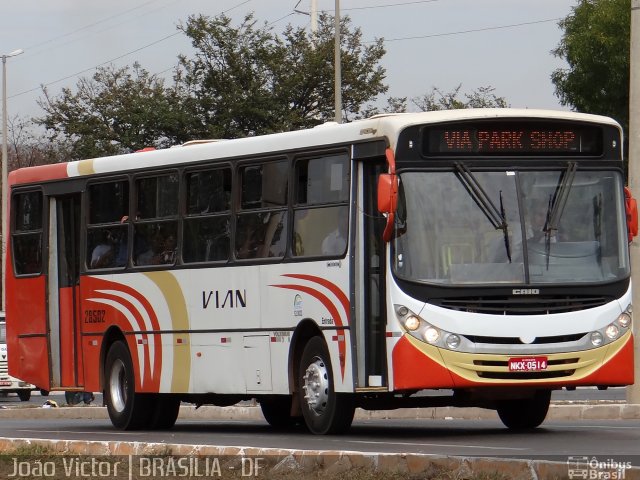 VIAN - Viação Anapolina 28502 na cidade de Brasília, Distrito Federal, Brasil, por João Victor. ID da foto: 2145993.