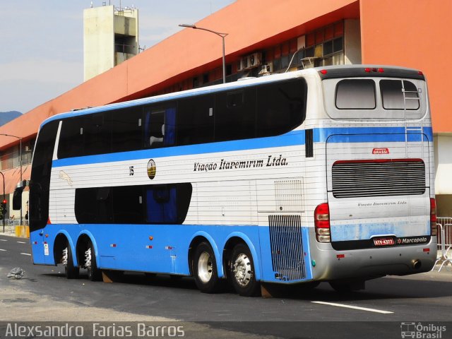 Viação Itapemirim 15 na cidade de Rio de Janeiro, Rio de Janeiro, Brasil, por Alexsandro  Farias Barros. Número da foto: #2144611.