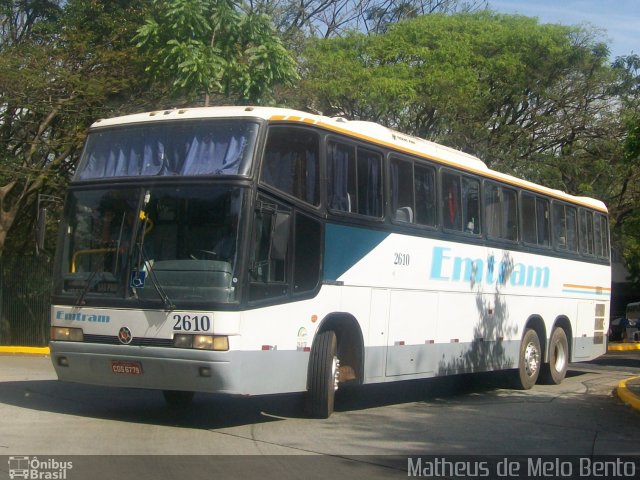 Emtram 2610 na cidade de São Paulo, São Paulo, Brasil, por Matheus de Melo Bento. Número da foto: #2144074.