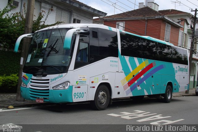 Imperial Turismo 9500 na cidade de Santos, São Paulo, Brasil, por Ricardo Luiz. Número da foto: #2145804.