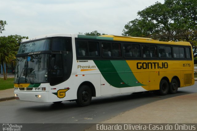 Empresa Gontijo de Transportes 15775 na cidade de Montes Claros, Minas Gerais, Brasil, por Eduardo Oliveira. ID da foto: 2144590.