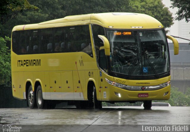 Viação Itapemirim 60549 na cidade de São Paulo, São Paulo, Brasil, por Leonardo Fidelli. Número da foto: #2090724.