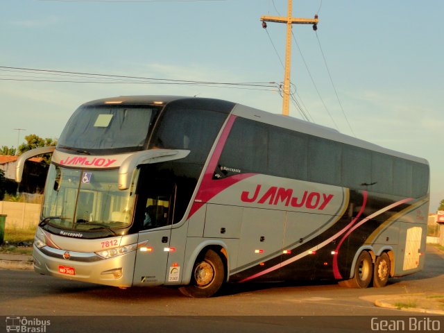 Viação Jam Joy 7812 na cidade de Imperatriz, Maranhão, Brasil, por Gean Brito. Número da foto: #2090208.