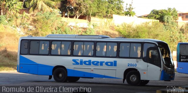 Sideral Transportes e Turismo 2060 na cidade de São Luís, Maranhão, Brasil, por Romulo de Oliveira Clementino. Número da foto: #2090257.
