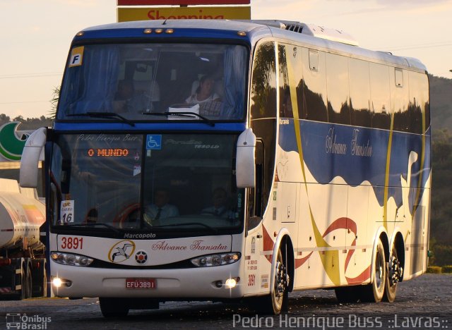 Advance Transatur 3891 na cidade de Ribeirão Vermelho, Minas Gerais, Brasil, por Pedro Henrique Gumercindo da Silva. Número da foto: #2090166.
