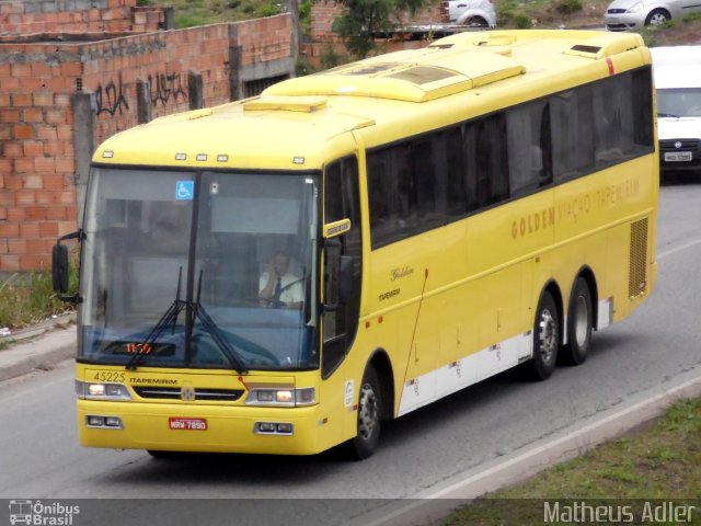 Viação Itapemirim 45225 na cidade de Belo Horizonte, Minas Gerais, Brasil, por Matheus Adler. ID da foto: 2089997.