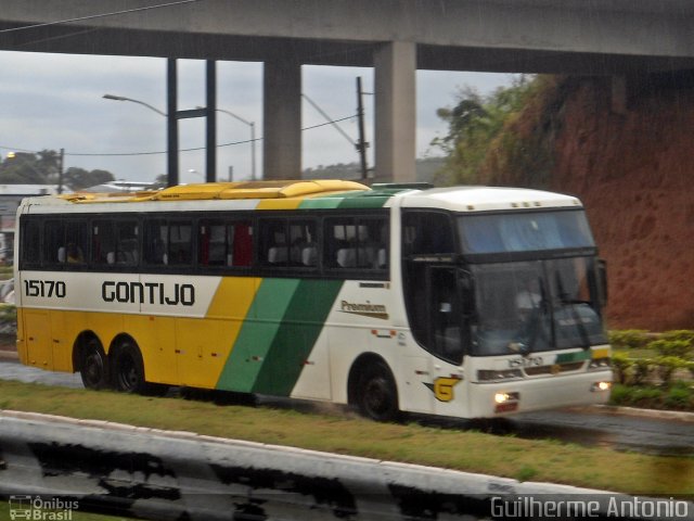 Empresa Gontijo de Transportes 15170 na cidade de Araxá, Minas Gerais, Brasil, por Guilherme Antonio. Número da foto: #2090577.