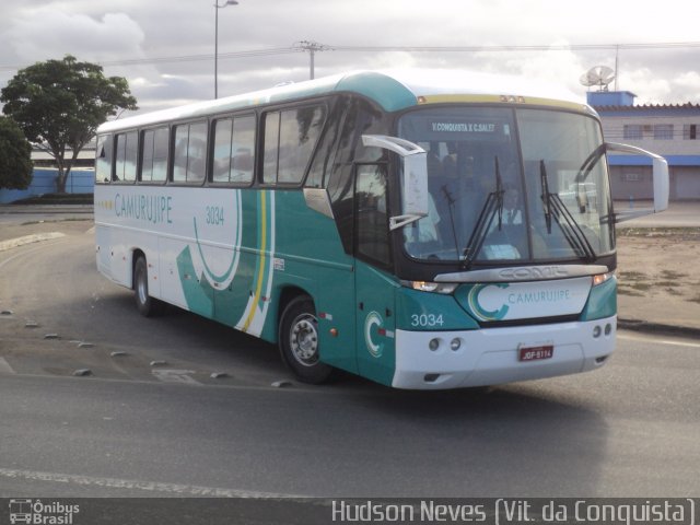 Auto Viação Camurujipe 3034 na cidade de Vitória da Conquista, Bahia, Brasil, por Hudson Neves. Número da foto: #2092877.