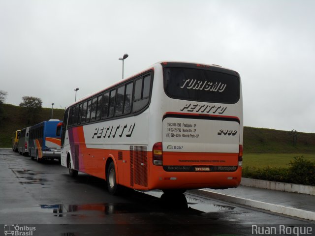 Transportadora Turística Petitto 2480 na cidade de São Carlos, São Paulo, Brasil, por Ruan Roque. Número da foto: #2091410.