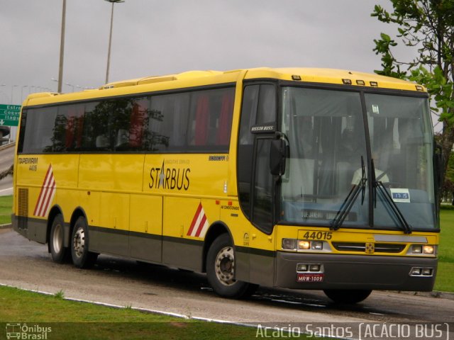 Viação Itapemirim 44015 na cidade de Florianópolis, Santa Catarina, Brasil, por Acácio Santos. ID da foto: 2093270.