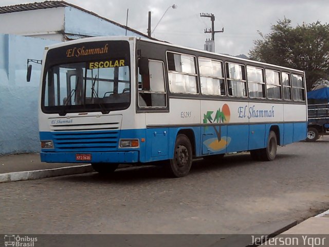 El Shammah Transporte e Turismo ES295 na cidade de Maceió, Alagoas, Brasil, por Jefferson  Ygor. Número da foto: #2093580.
