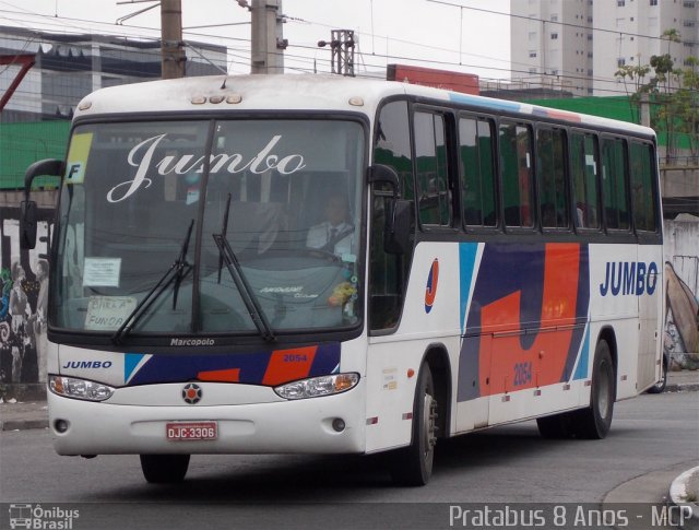 Jumbo Turismo 2054 na cidade de São Paulo, São Paulo, Brasil, por Cristiano Soares da Silva. Número da foto: #2093712.
