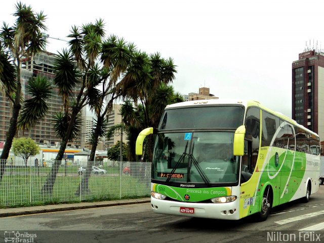 Expresso Princesa dos Campos 5761 na cidade de Curitiba, Paraná, Brasil, por Nilton Félix da Silva. ID da foto: 2094643.