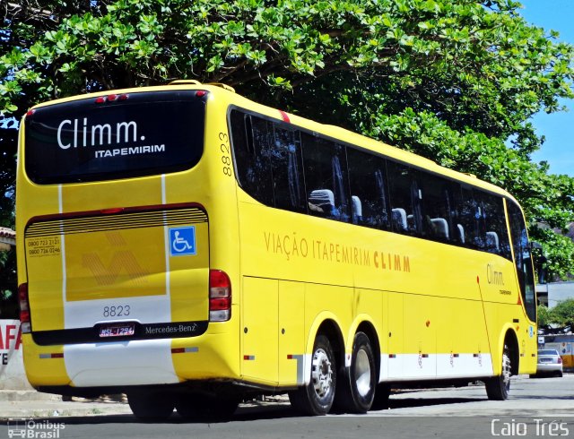 Viação Itapemirim 8823 na cidade de Nanuque, Minas Gerais, Brasil, por Caio Trés. Número da foto: #2094707.