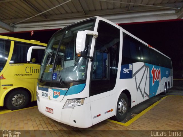 Auto Viação 1001 2800 na cidade de Queluz, São Paulo, Brasil, por Lucas Lima. ID da foto: 2094172.