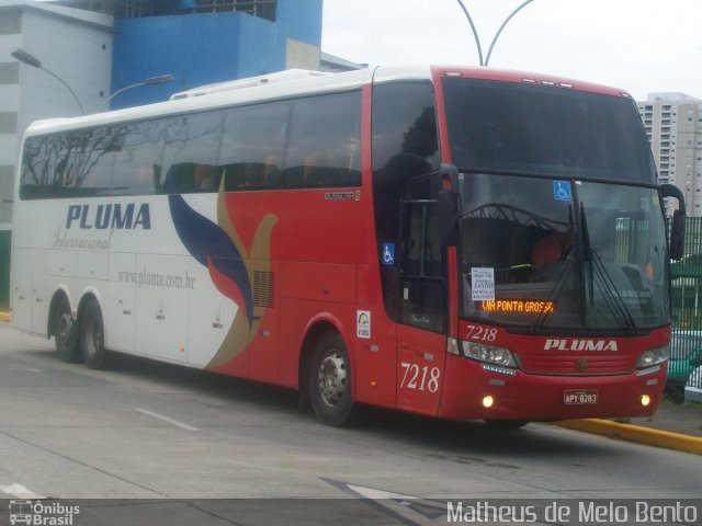 Pluma Conforto e Turismo 7218 na cidade de São Paulo, São Paulo, Brasil, por Matheus de Melo Bento. Número da foto: #2094213.