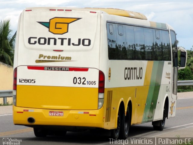 Empresa Gontijo de Transportes 005 na cidade de Palhano, Ceará, Brasil, por Thiago Vinicius. ID da foto: 2093706.