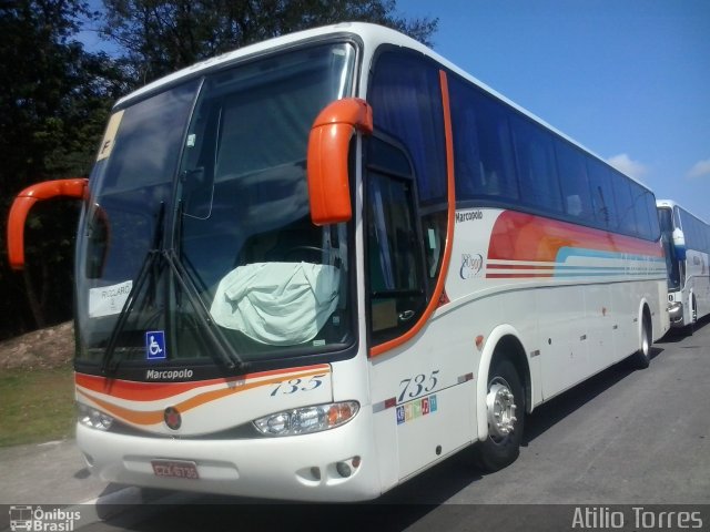 Viação Vale do Tietê 735 na cidade de Guarulhos, São Paulo, Brasil, por Atilio Torres. Número da foto: #2094889.