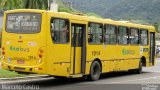 Ecobus 1014 na cidade de São Sebastião, São Paulo, Brasil, por Marcelo Castro. Número da foto: #2094275.
