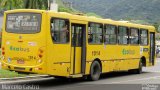 Ecobus 1014 na cidade de São Sebastião, São Paulo, Brasil, por Marcelo Castro. ID da foto: :id.