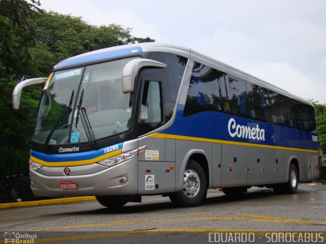 Viação Cometa 10295 na cidade de São Paulo, São Paulo, Brasil, por EDUARDO - SOROCABUS. ID da foto: 2095813.