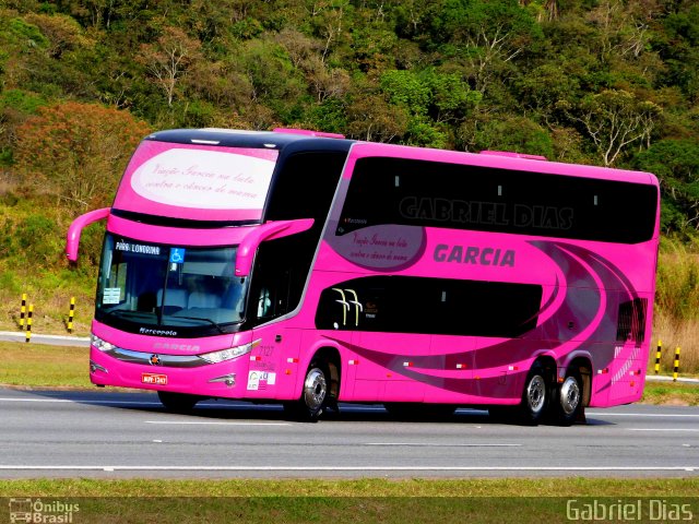 Viação Garcia 7127 na cidade de Araçariguama, São Paulo, Brasil, por Gabriel Dias. Número da foto: #2095585.