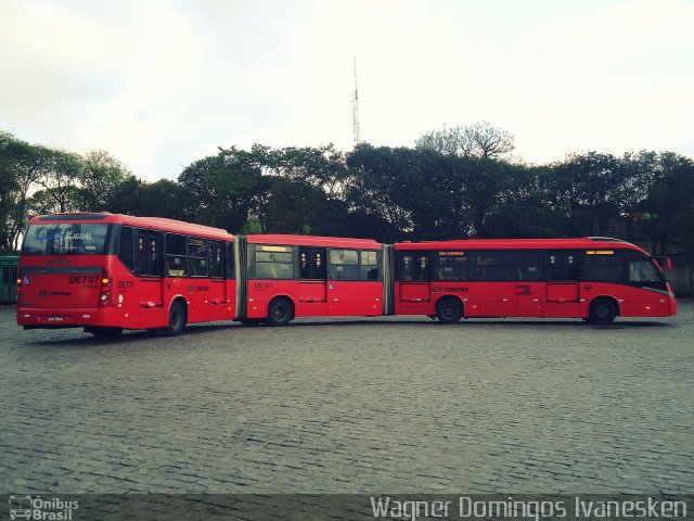 Cristo Rei > CCD Transporte Coletivo > SPE Via Mobilidade S/A DE707 na cidade de Curitiba, Paraná, Brasil, por Wagner Domingos Ivanesken. Número da foto: #2096736.