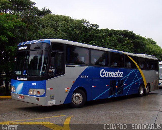 Viação Cometa 7709 na cidade de São Paulo, São Paulo, Brasil, por EDUARDO - SOROCABUS. Número da foto: #2095817.