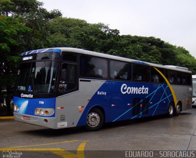 Viação Cometa 7709 na cidade de São Paulo, São Paulo, Brasil, por EDUARDO - SOROCABUS. ID da foto: 2095817.