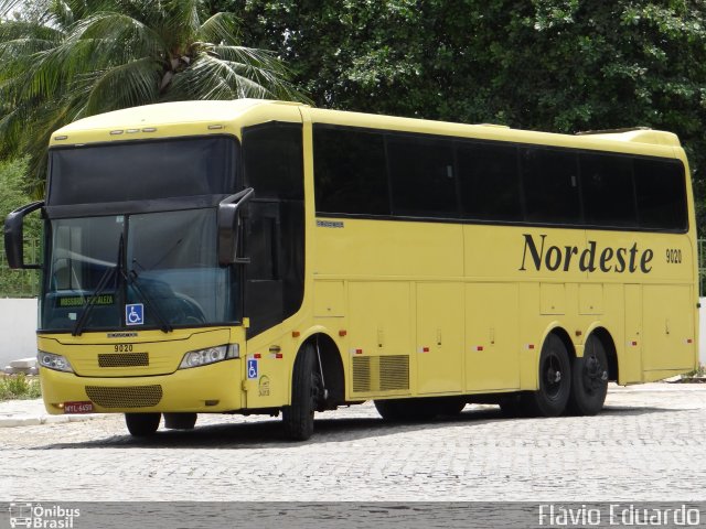 Viação Nordeste 9020 na cidade de Fortaleza, Ceará, Brasil, por Flávio Eduardo. ID da foto: 2098387.