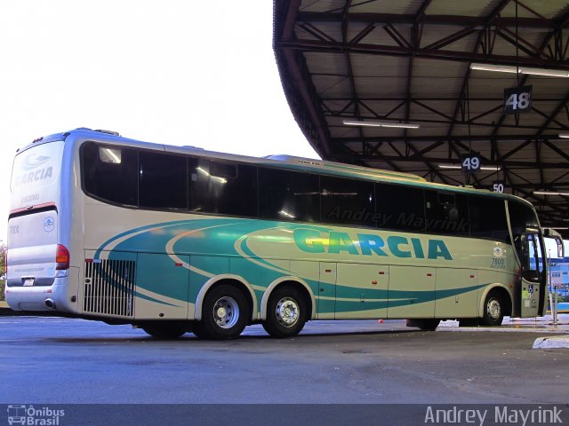 Viação Garcia 7800 na cidade de Londrina, Paraná, Brasil, por Andrey Gustavo. Número da foto: #2098860.