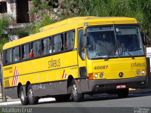 Viação Itapemirim 40087 na cidade de Aparecida, São Paulo, Brasil, por Adailton Cruz. ID da foto: 2098360.