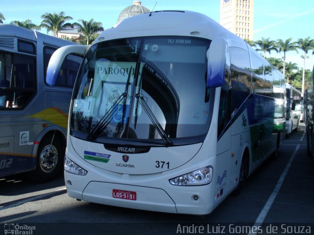 Bel-Tour Transportes e Turismo 371 na cidade de Aparecida, São Paulo, Brasil, por André Luiz Gomes de Souza. Número da foto: #2099048.