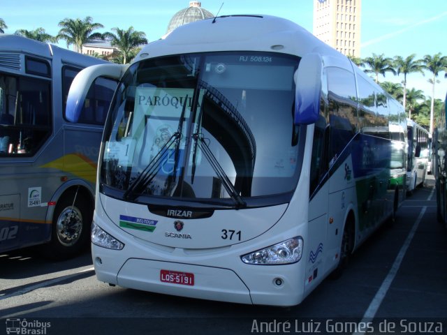 Bel-Tour Transportes e Turismo 371 na cidade de Aparecida, São Paulo, Brasil, por André Luiz Gomes de Souza. ID da foto: 2099048.