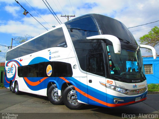 Pullman Eme Bus 80 na cidade de , por Diego Alarcon. Número da foto: #2097697.