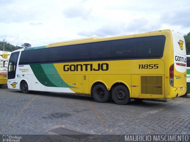 Empresa Gontijo de Transportes 11855 na cidade de Belo Horizonte, Minas Gerais, Brasil, por Maurício Nascimento. Número da foto: #2098978.