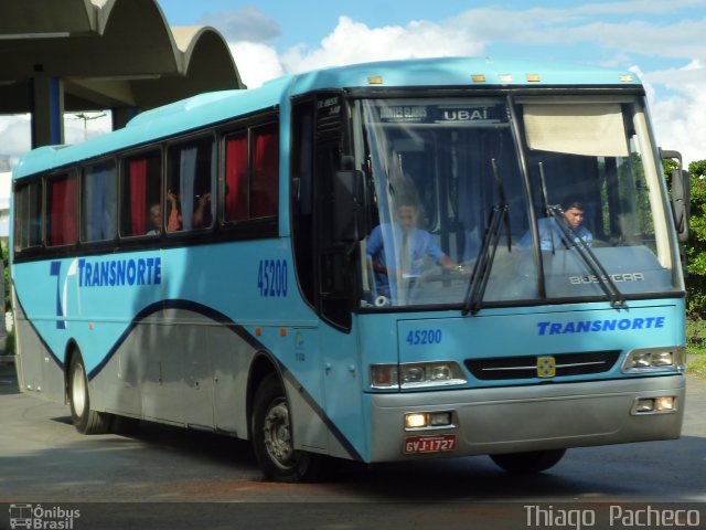 Transnorte - Transporte e Turismo Norte de Minas 45200 na cidade de Montes Claros, Minas Gerais, Brasil, por Thiago  Pacheco. Número da foto: #2100724.
