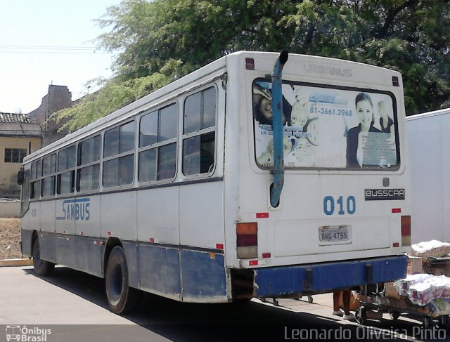 Sambus 010 na cidade de Caruaru, Pernambuco, Brasil, por Leon Oliver. Número da foto: #2100068.