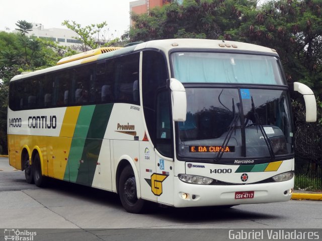 Empresa Gontijo de Transportes 14000 na cidade de São Paulo, São Paulo, Brasil, por Gabriel Valladares. Número da foto: #2101059.