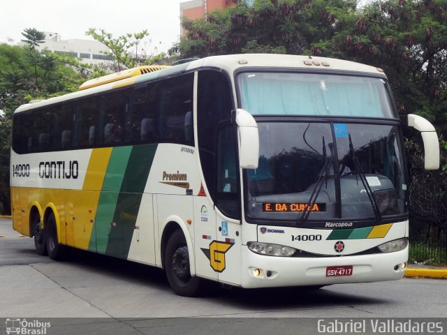 Empresa Gontijo de Transportes 14000 na cidade de São Paulo, São Paulo, Brasil, por Gabriel Valladares. ID da foto: 2101059.