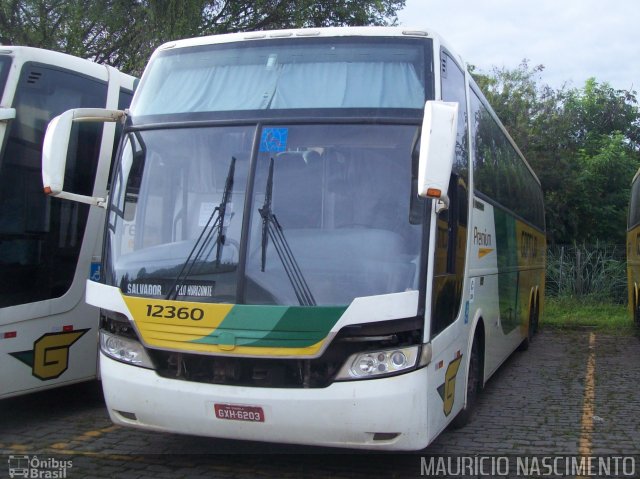 Empresa Gontijo de Transportes 12360 - BH na cidade de Belo Horizonte, Minas Gerais, Brasil, por Maurício Nascimento. Número da foto: #2146524.