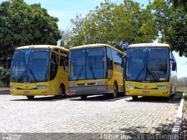 Viação Itapemirim 8017 na cidade de Vitória da Conquista, Bahia, Brasil, por Cleber Bus. Número da foto: #2147179.