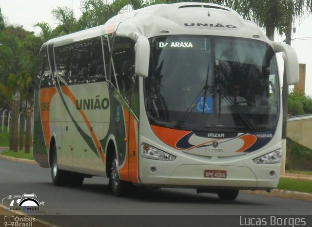 Expresso União 10248 na cidade de Araxá, Minas Gerais, Brasil, por Lucas Borges . Número da foto: #2147145.