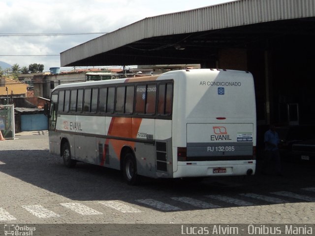 Evanil Transportes e Turismo RJ 132.085 na cidade de Nova Iguaçu, Rio de Janeiro, Brasil, por Lucas Alvim. ID da foto: 2146839.