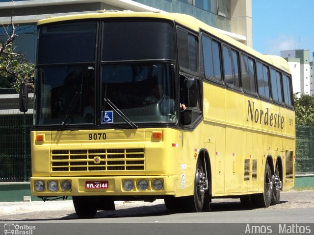 Viação Nordeste 9070 na cidade de Fortaleza, Ceará, Brasil, por Amós  Mattos. Número da foto: #2147957.