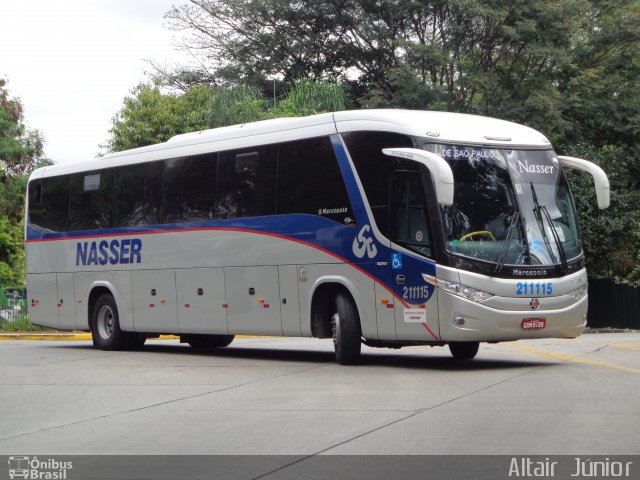 Viação Nasser 211115 na cidade de São Paulo, São Paulo, Brasil, por Altair Júnior. ID da foto: 2146511.